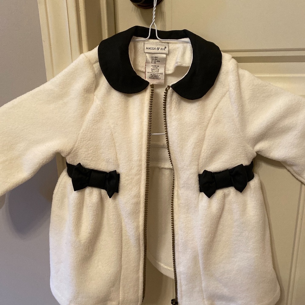 Baby Black and White Jacket